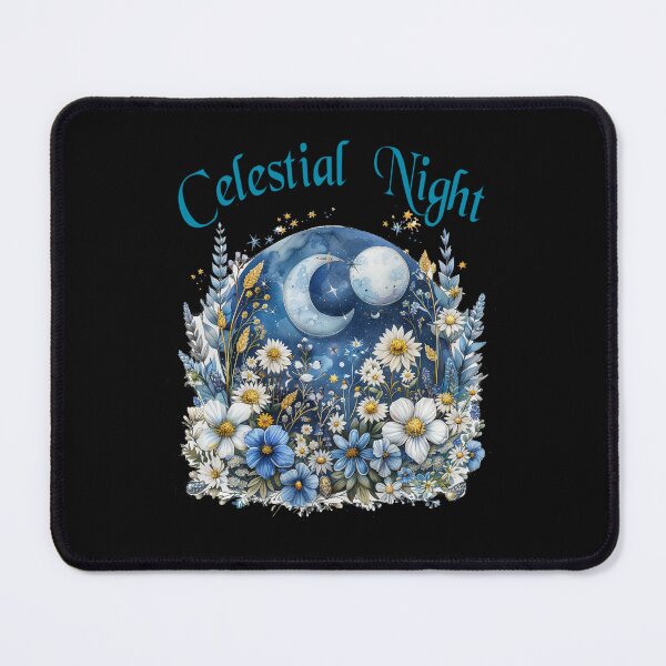 Item preview, Celestial Night Flowers of the Moon designed and sold by MysticOzzy.