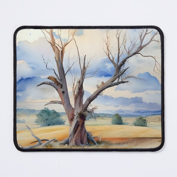 Item preview, Dead tree in the field  designed and sold by Nomad-Maynard.