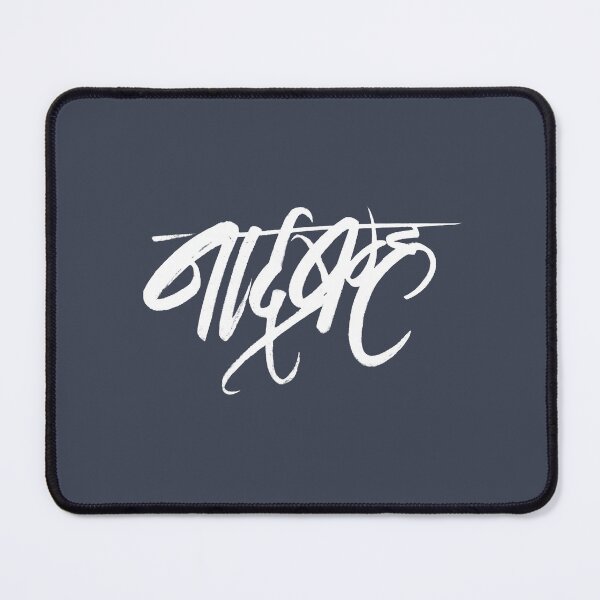 Item preview, Naadbramha Eternal Sound of Universe Marathi Script Brush Calligraphy White Color designed and sold by Wiggly Lines.
