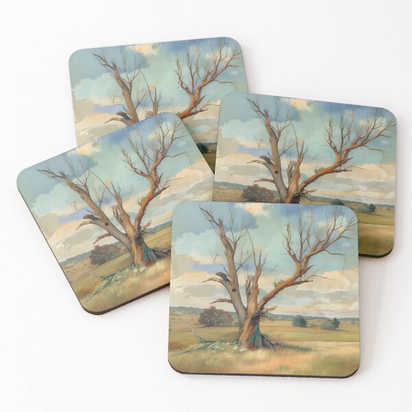 Item preview, Dead tree in the field  designed and sold by Nomad-Maynard.