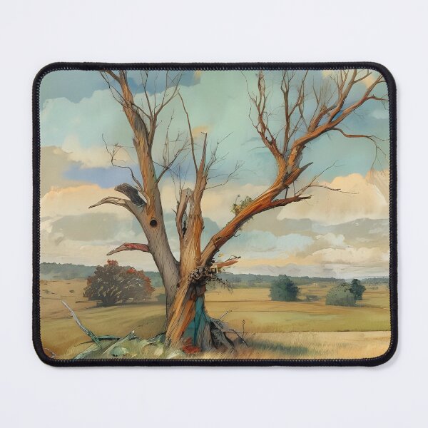 Item preview, Dead tree in the field  designed and sold by Nomad-Maynard.
