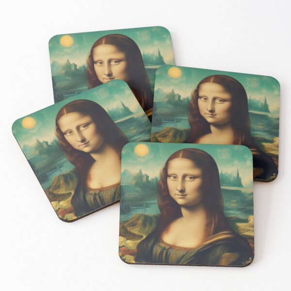 Item preview, “Mona Lisa’s Surreal Serenity” designed and sold by DJ-Portable.