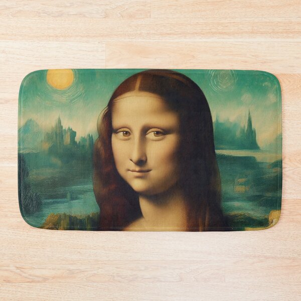 Item preview, “Mona Lisa’s Surreal Serenity” designed and sold by DJ-Portable.