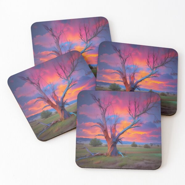 Item preview, Dead tree in the field  designed and sold by Nomad-Maynard.