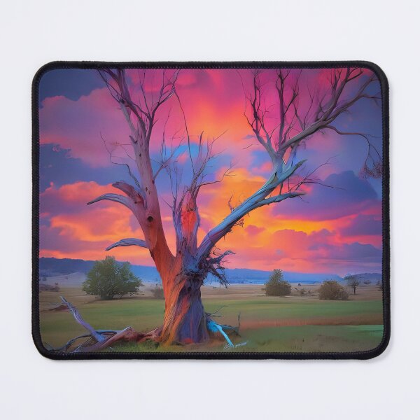 Item preview, Dead tree in the field  designed and sold by Nomad-Maynard.