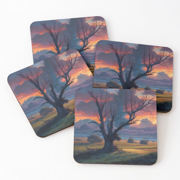 Item preview, Dead tree in the field  designed and sold by Nomad-Maynard.