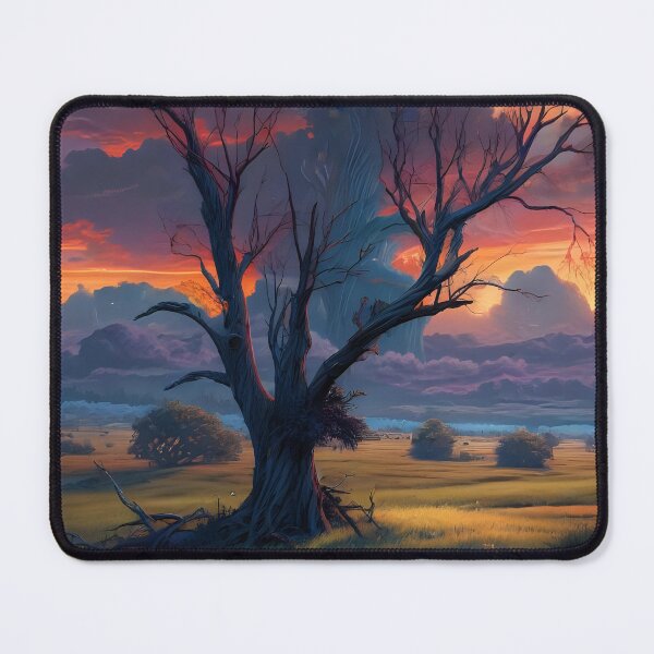 Item preview, Dead tree in the field  designed and sold by Nomad-Maynard.