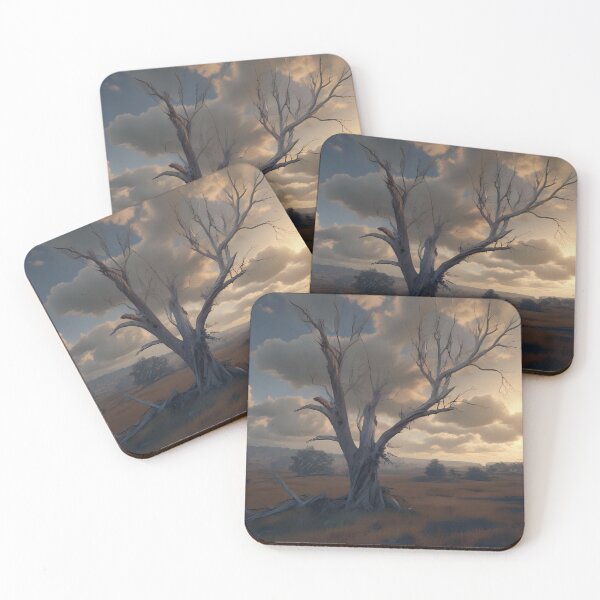 Item preview, Dead tree in the field  designed and sold by Nomad-Maynard.