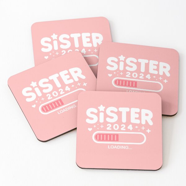 Item preview, Promoted to Sister 2024 Loading Bar Pregnancy Announcement designed and sold by Lollipoppastel.