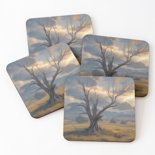 Item preview, Dead tree in the field  designed and sold by Nomad-Maynard.