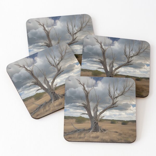 Item preview, Dead tree in the field  designed and sold by Nomad-Maynard.