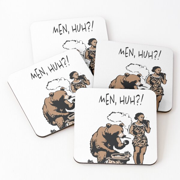 Item preview, Bear and Woman designed and sold by Knautschibert.