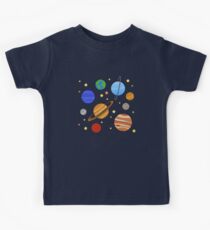 Sonnensystem Kinder T-Shirt