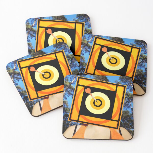 Item preview, Abstract photography portrait square target designed and sold by Carré Comme Orange.