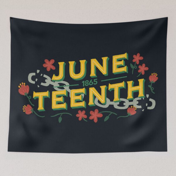 Item preview, Juneteenth -1865- Calligraphy designed and sold by SageKimIllust.