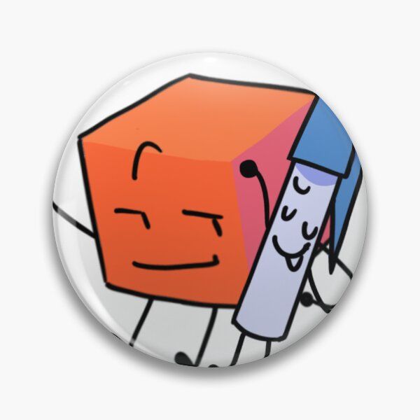 Artikelvorschau, Blocky und Stift (BFB) [BFDI] entworfen und verkauft von Bruhtasticbruh.