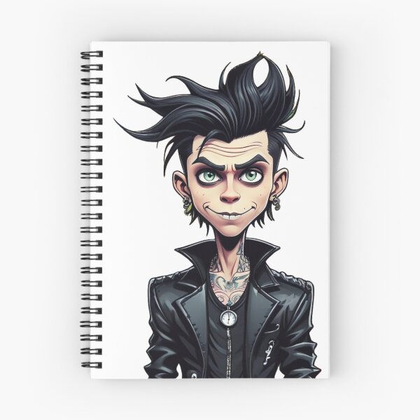 Item preview, Andy Biersack caricature designed and sold by profiler221b.