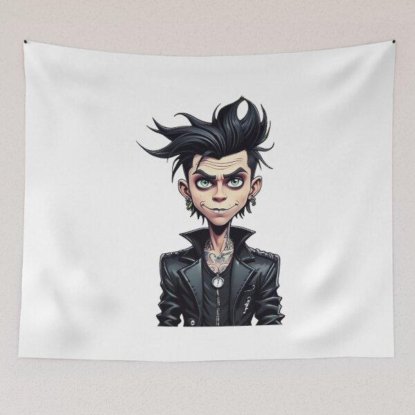 Item preview, Andy Biersack caricature designed and sold by profiler221b.