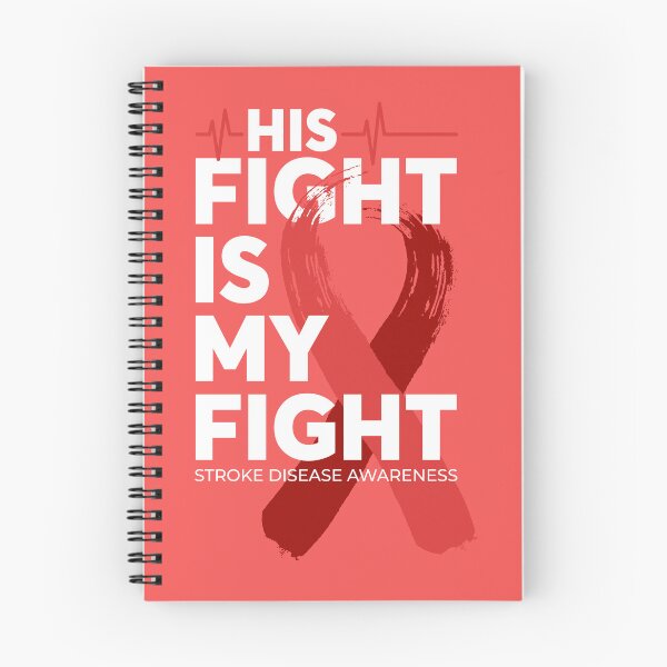 Item preview, His Fight Is My Fight Stroke Disease Awareness  designed and sold by Wild-Co.