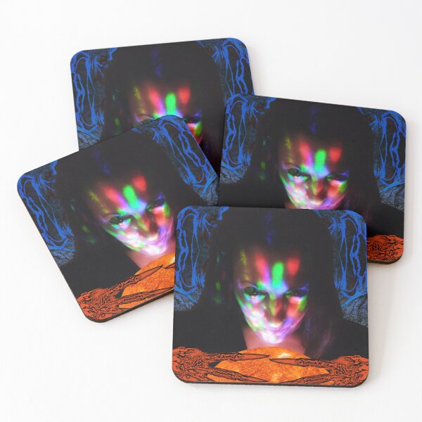 Item preview, Photomontage portrait of a showy woman in subdued light designed and sold by Carré Comme Orange.