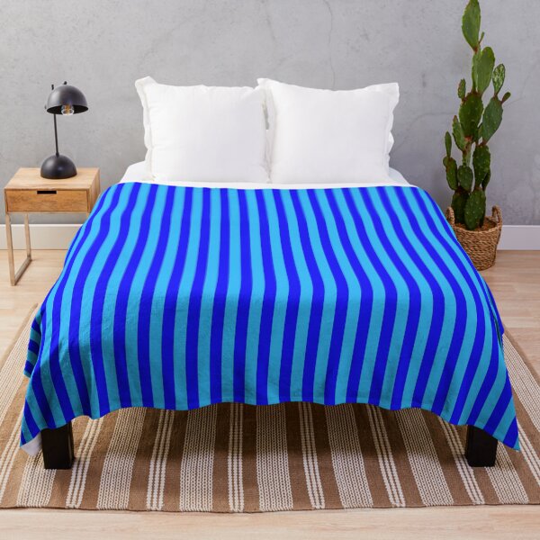 Item preview, Stripes Pattern - Light Blue and Medium Blue designed and sold by patterncrow.
