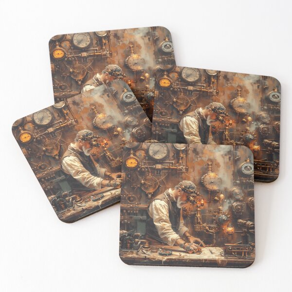 Item preview, Steampunk Engineer at Workbench designed and sold by palmyst.