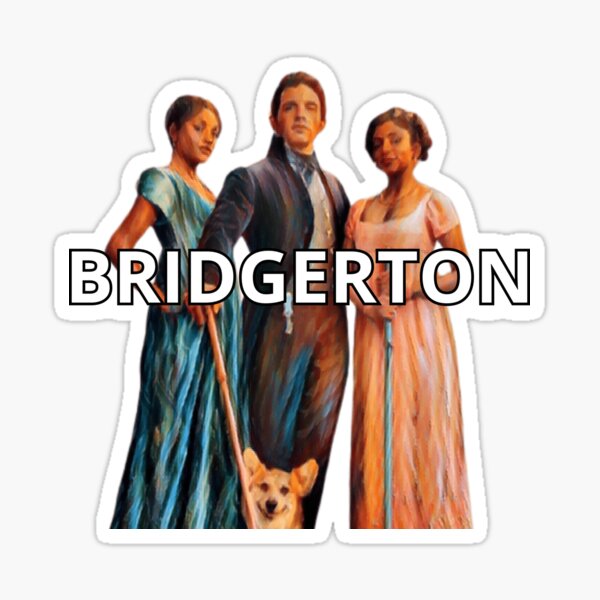 Aperçu de l'œuvre Bridgerton cite tee-shirt et autocollant créée et vendue par wiggy38.