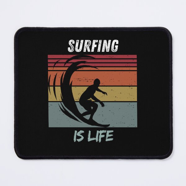 Item preview, Surfing Sport is Life Retro Sunset Waves designed and sold by SZPdezigns.