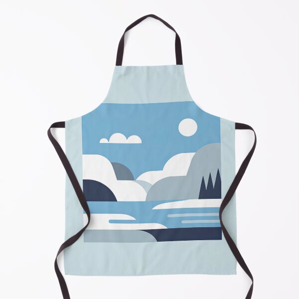 Item preview, Serene Blue Mountain Lake designed and sold by SunkenCost.