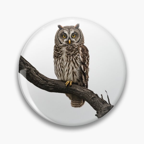Item preview, Barred owl sitting designed and sold by maggiesens.