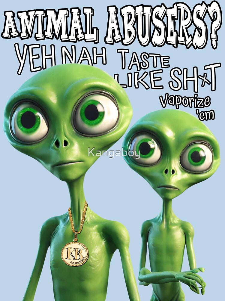 Thumbnail 7 of 7, Classic T-Shirt, ALIENS EXIST - Animal Lovers designed and sold by Kangaboy.