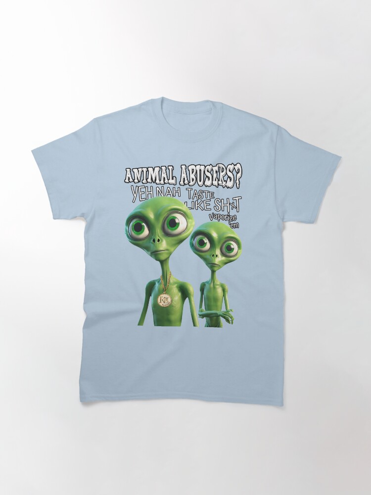 Thumbnail 3 of 7, Classic T-Shirt, ALIENS EXIST - Animal Lovers designed and sold by Kangaboy.