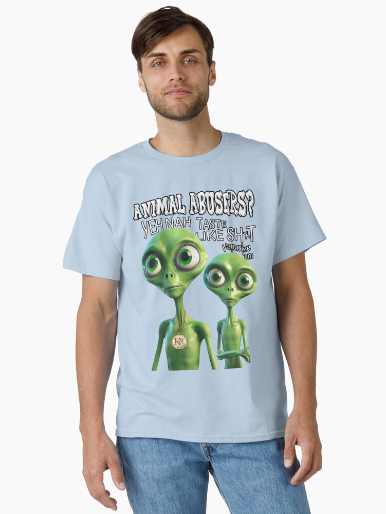 Thumbnail 1 of 7, Classic T-Shirt, ALIENS EXIST - Animal Lovers designed and sold by Kangaboy.
