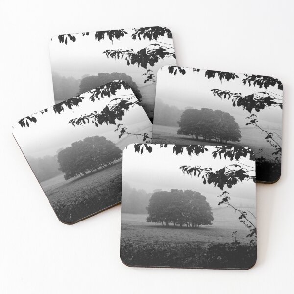 Item preview, The Grove in fog by heidiannemorris © designed and sold by FOLK ART FUSION by heidiannemorris.