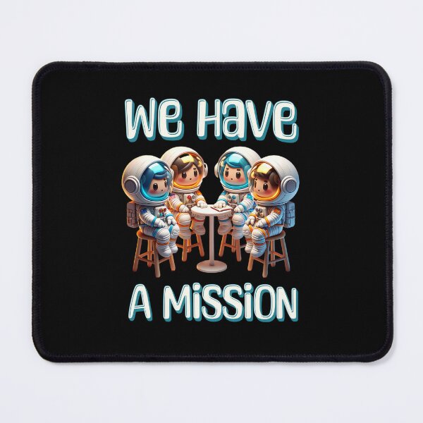 Item preview, Funny astronauts sitting at a table designed and sold by JoeStylistic.