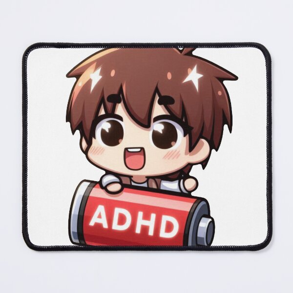 Item preview, Funny Meme ADHD Battery designed and sold by Nile Apparel.