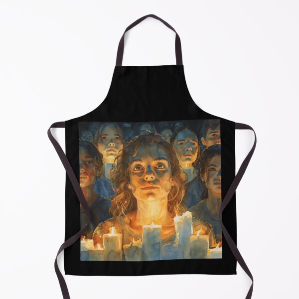 Item preview, Candlelit Vigil Faces designed and sold by palmyst.