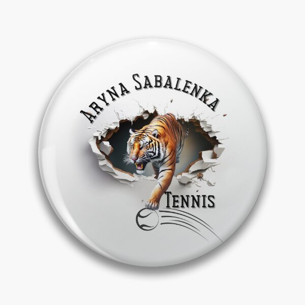 Item preview, Aryna Sabalenka: tennis and tiger designed and sold by AissTee.