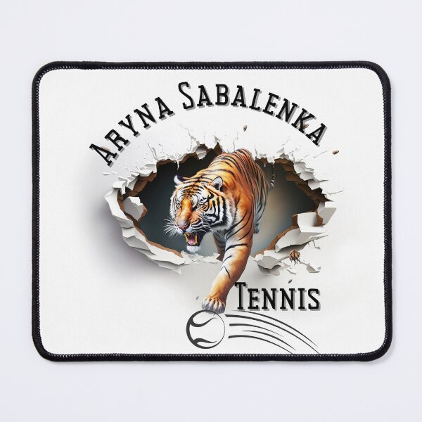 Item preview, Aryna Sabalenka: tennis and tiger designed and sold by AissTee.