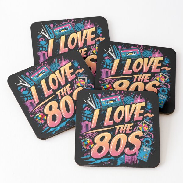 Item preview, I Love The 80's  designed and sold by Hairball-Pets.