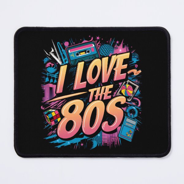 Item preview, I Love The 80's designed and sold by Hairball-Pets.