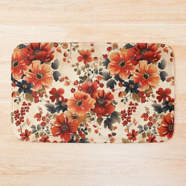 Item preview, Vintage Floral Retro Pattern designed and sold by amortka.