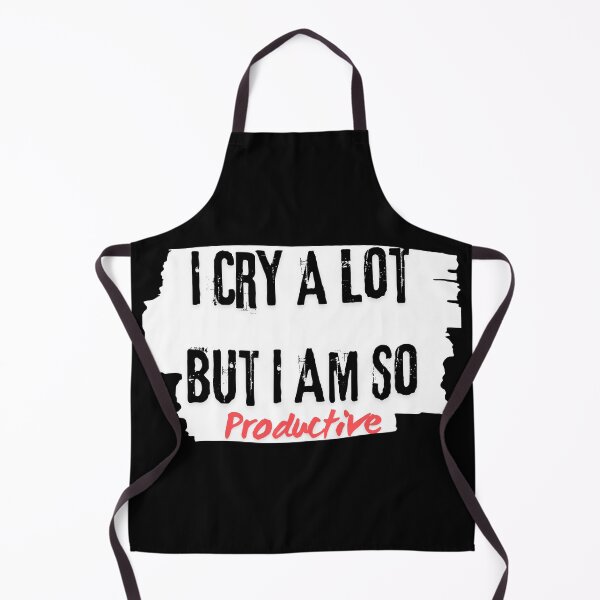 Item preview, I cry a lot but im so productive designed and sold by OscarShoping.