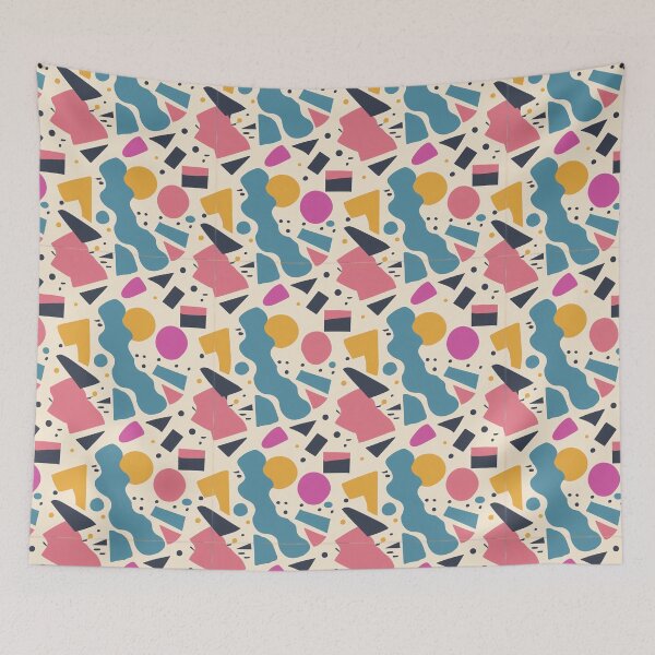 Item preview, Retro 90s Bold Shape Pattern designed and sold by amortka.