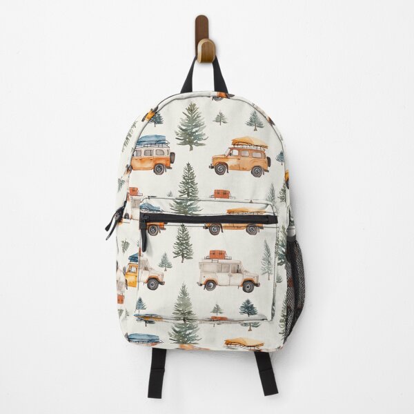 Item preview, Watercolor Adventure Vehicles with Nature Motifs designed and sold by amortka.