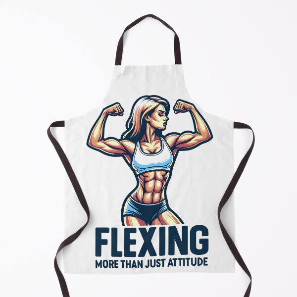 Item preview, Flexing More Than Just Attitude - Female Fitness designed and sold by OptimaArt.