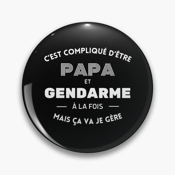 Item preview, It's complicated being a dad and a police officer but it's okay, I manage designed and sold by tayrim.