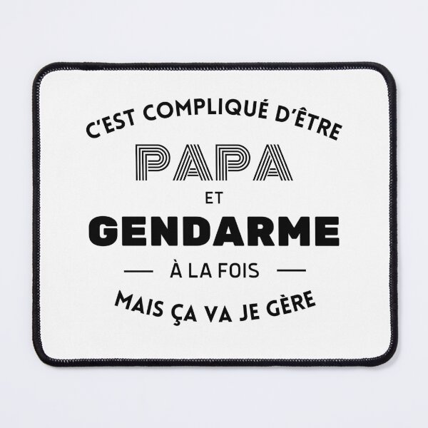 Item preview, It's complicated being a dad and a police officer but it's okay, I manage designed and sold by tayrim.
