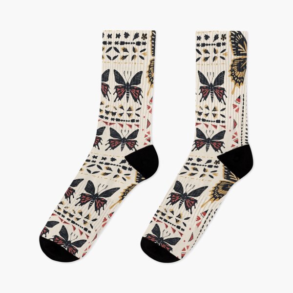 Item preview, Tribal Butterfly Vector Pattern designed and sold by amortka.