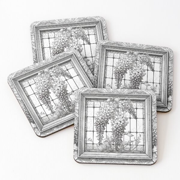 Item preview, Flowers 28 in Leaded Light designed and sold by shape-shifter24.